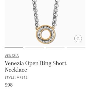 Brighton Silver and Gold Modern Necklace Collection